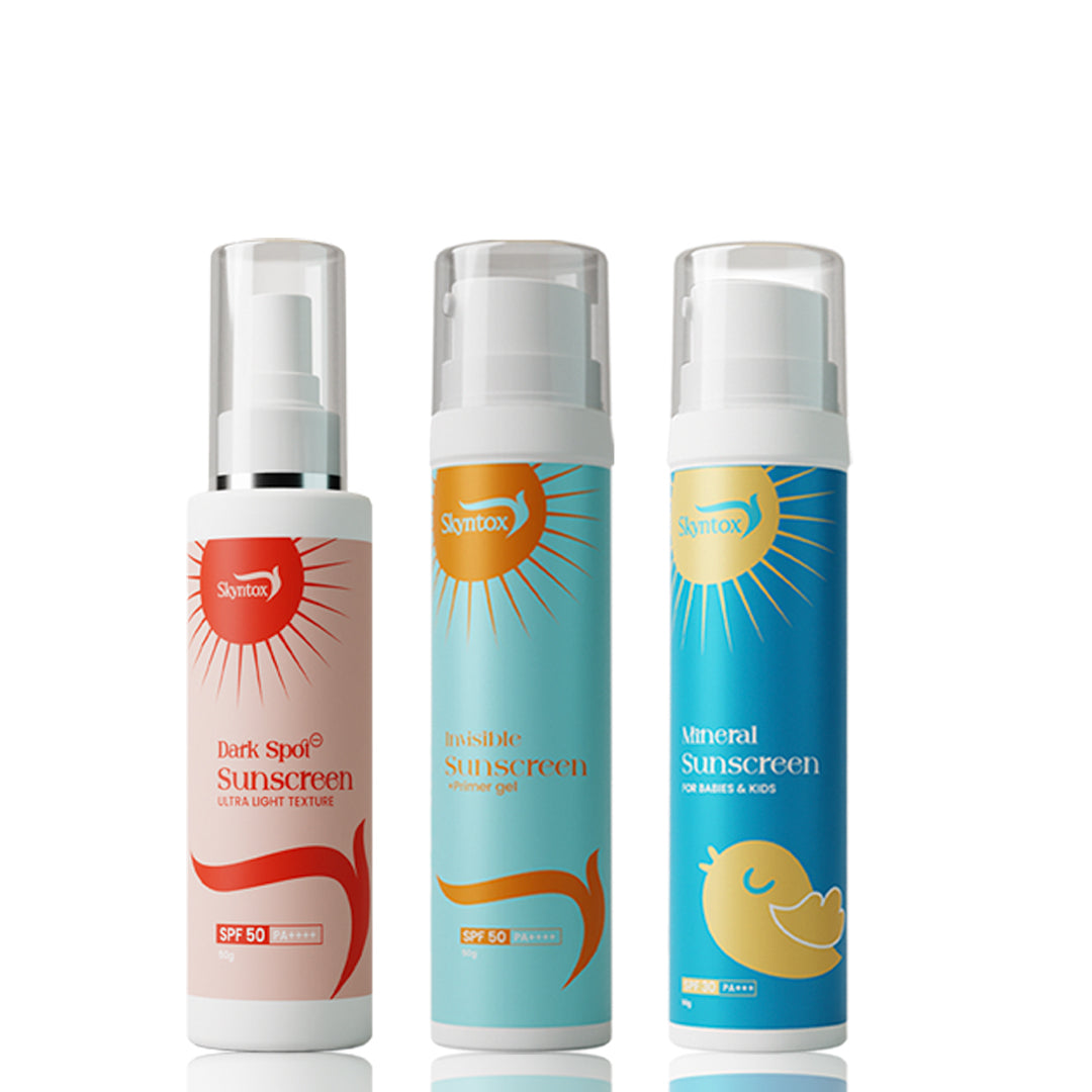 Family Shield Kit: Combo Sunscreen Pack for Family