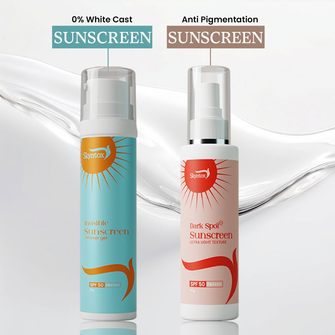 Safe Sun Pair - Skyntox Invisible + Dark Spot ¯ Sunscreen Combo