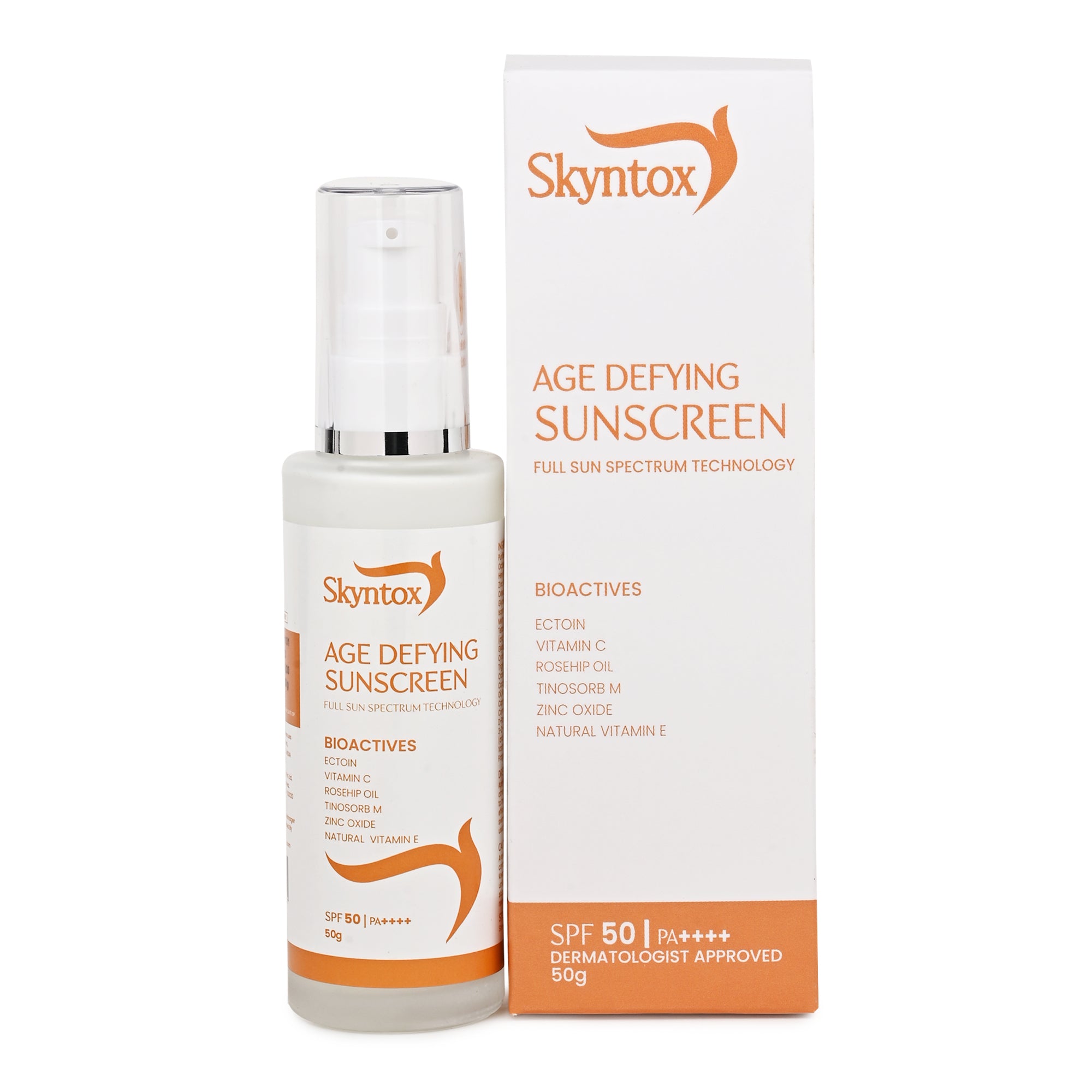 Skyntox Age Defying Sunscreen Cream SPF 50 PA++++