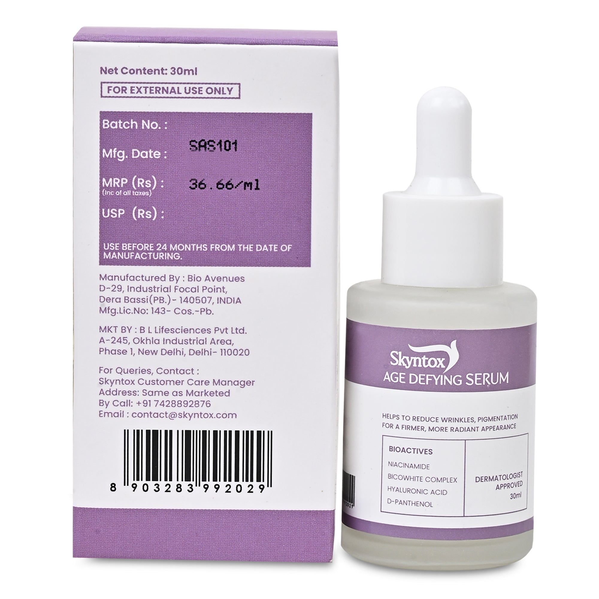 Skyntox Age Defying Serum