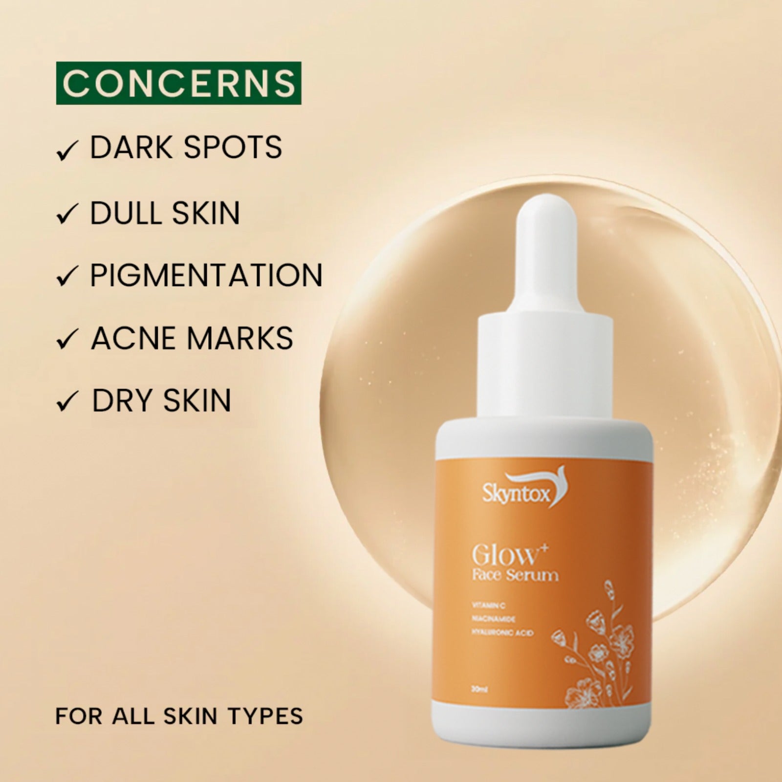 Skyntox Glow+ Daily Vitamin C Serum