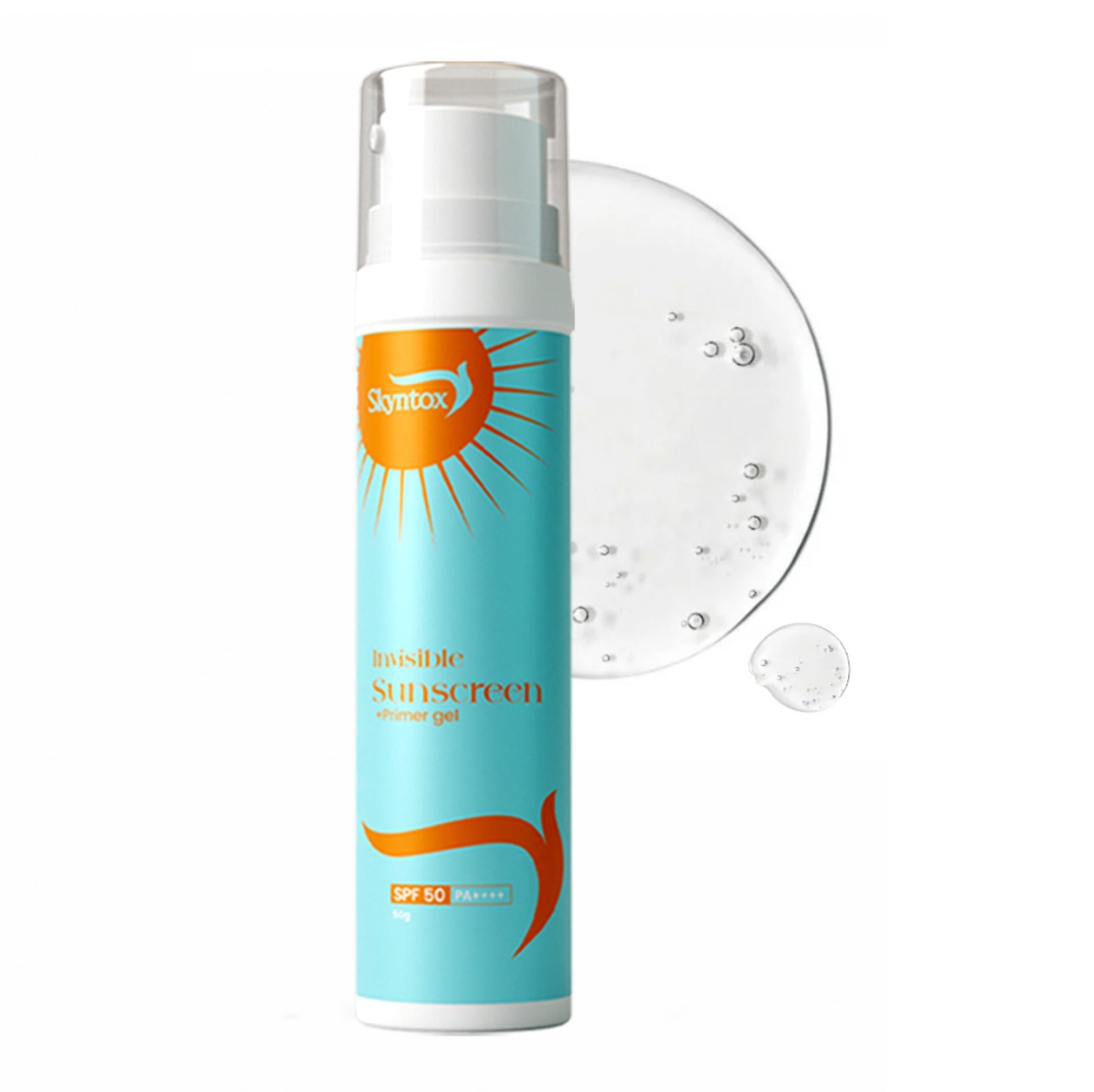 Skyntox Invisible Sunscreen & Primer Gel | SPF 50 PA++++