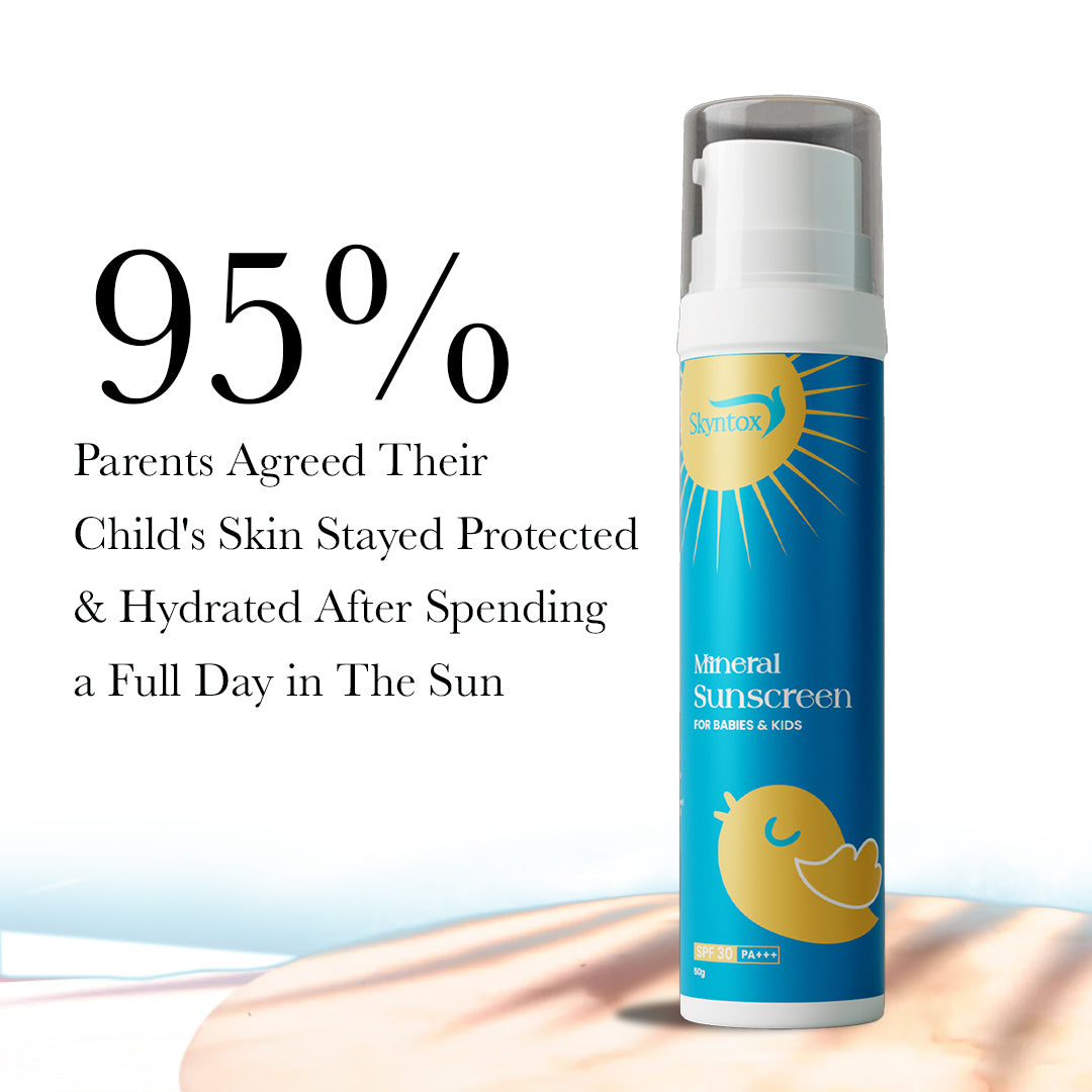 Skyntox Mineral Sunscreen for Babies & Kids | SPF 30 PA+++