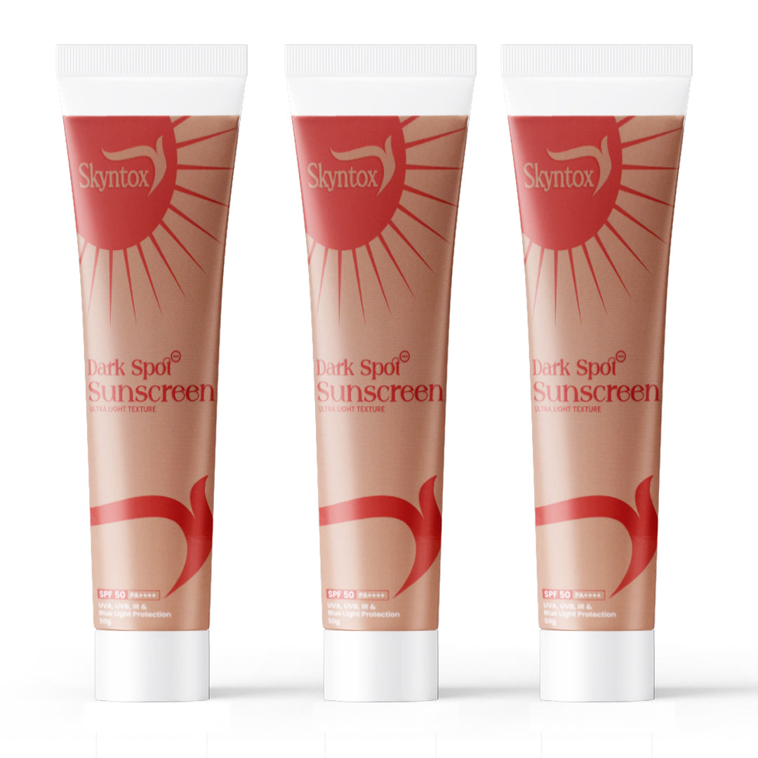 Skyntox Dark Spot Sunscreen | SPF 50 PA++++ - Pack of 3