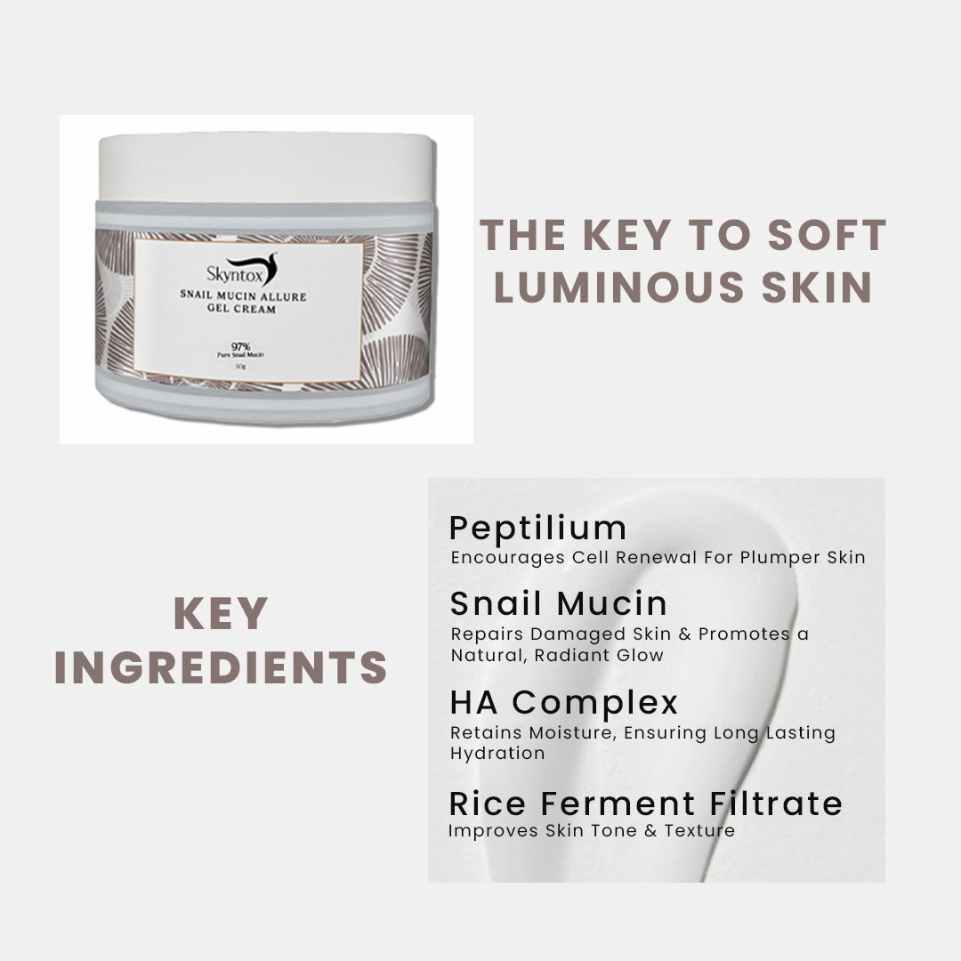 Skyntox Snail Mucin Allure Gel Cream